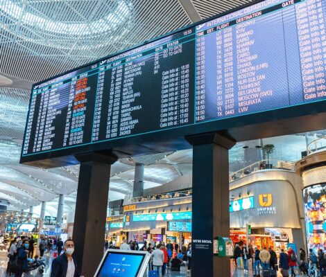 TOP 20 aeroporturi cu cele mai bune conexiuni, ideale pentru zborurile cu escală! Primul clasat facilitează călătorii spre 309 destinații