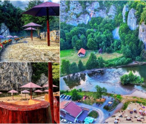 "Marea de la Munte" atrage turiștii din România cu o plajă cu nisip fin