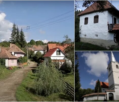 "Satul labirint" din România care e neschimbat de sute de ani