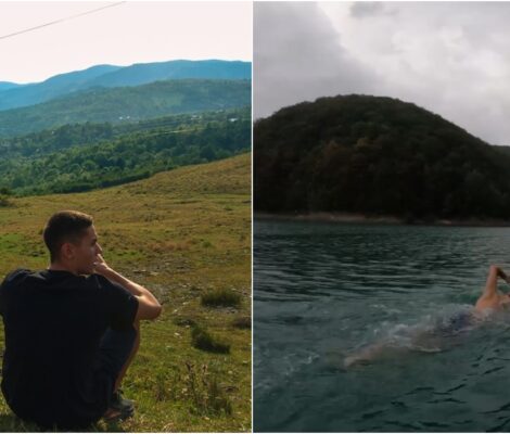 "Lacul de smarald" din România l-a uluit chiar și pe David Popovici