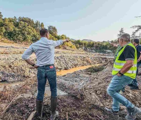 Salina Praid a fost inundată complet și riscă să se prăbușească