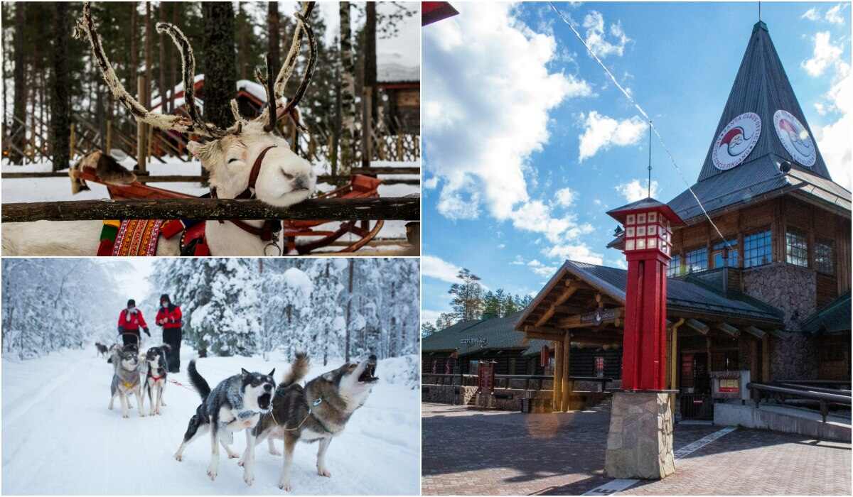Cum să călătorești cu doar 309 lei din București în Satul lui Moș Crăciun din Rovaniemi! Vacanță la preț redus în Laponia