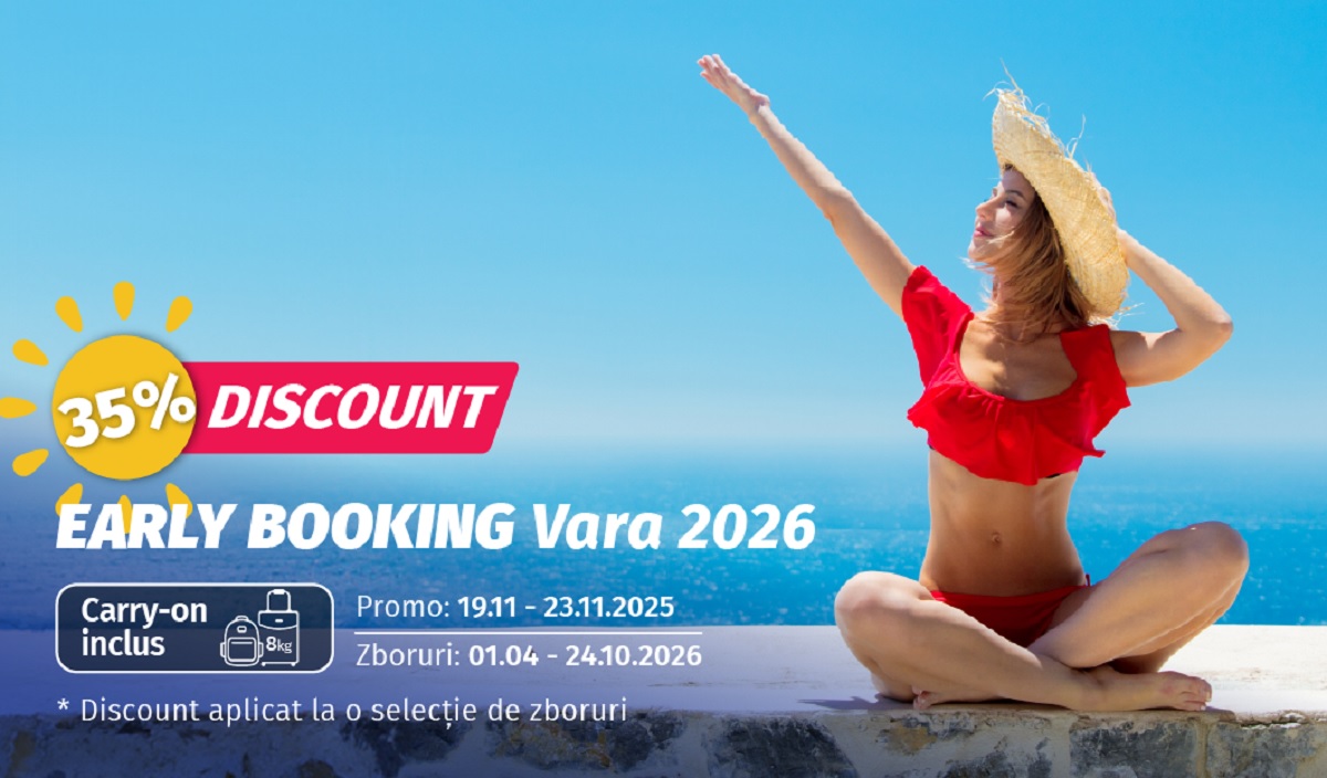 AnimaWings a introdus rute noi din Cluj, Iași și Timișoara! Zboruri reduse cu 35%