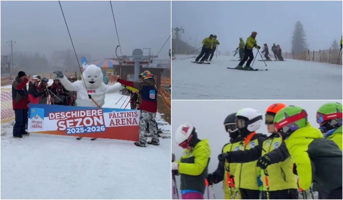 S-a deschis oficial sezonul de schi la Păltiniș! Prețul pentru un skipass în 2025-2026