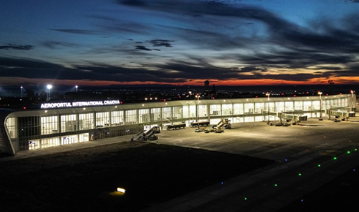Cum arată noul terminal de 100 de milioane de euro al Aeroportului Craiova. Primele zboruri programate