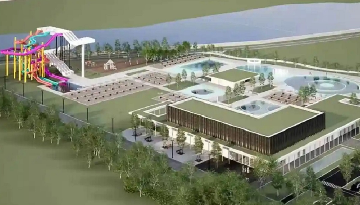 Aquapark de 100 de milioane de lei într-un oraș din România cu 12.000 de locuitori!