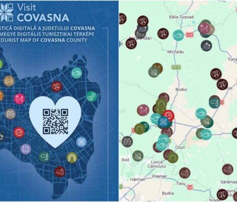 A fost lansată o hartă digitală interactivă cu peste 130 de obiective și atracții turistice