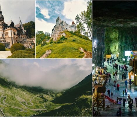 TOP 12 obiective turistice din România, potrivit Tripadvisor