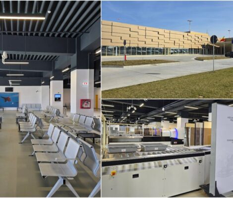 Cum arată noul terminal al aeroportului din Constanța