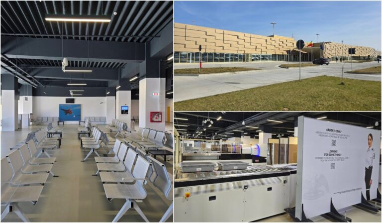 Cum arată noul terminal al aeroportului din Constanța