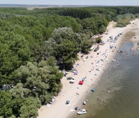Cum să ajungi la "marea fără valuri" din Giurgiu