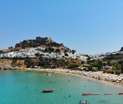 Rodos, prima în topul european al locurilor de vacanță în luna iulie