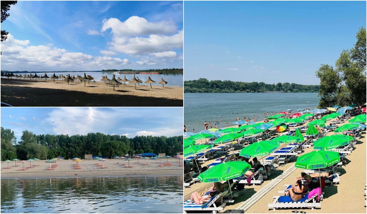 Cele mai frumoase plaje de pe malul Dunării din România. Au nisip fin și merită să fie descoperite de turiști