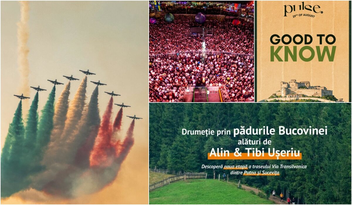 Ce să faci în weekendul 29-30 august în România: BIAS, Oktoberfest, evenimentele de pe Via Transilvanica și de la NIBIRU