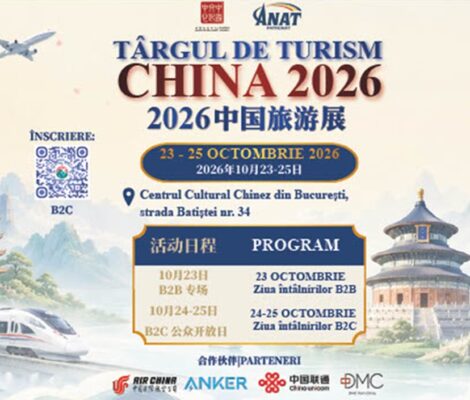 Târgul de Turism China 2026 are loc la București. Ce pot descoperi vizitatorii